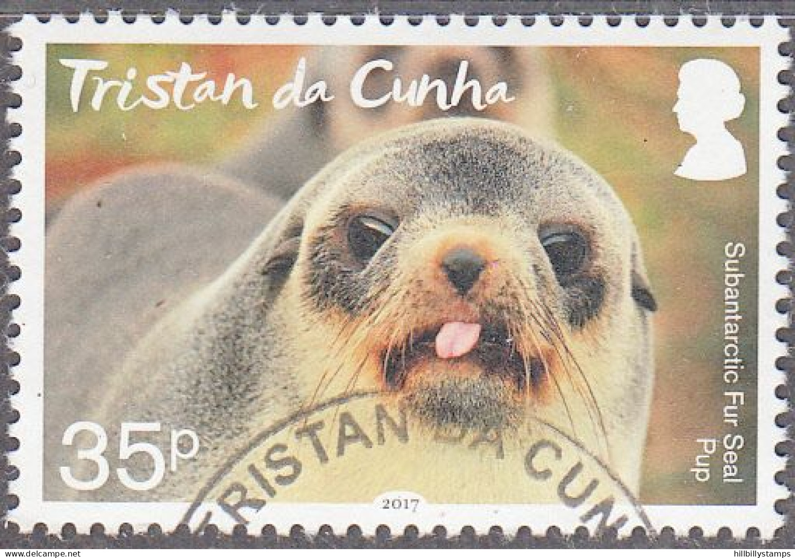 TRISTAN DA CUNHA  SCOTT NO 1105  USED  YEAR 2017 - Tristan Da Cunha