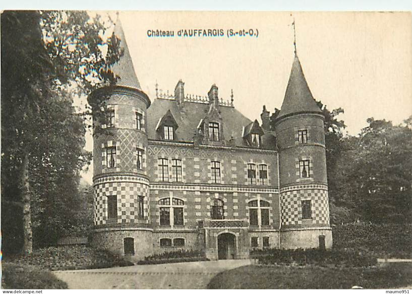 78 CHATEAU D'AUFFARGIS   - DEBARRAS SUR LE STOCK - Auffargis