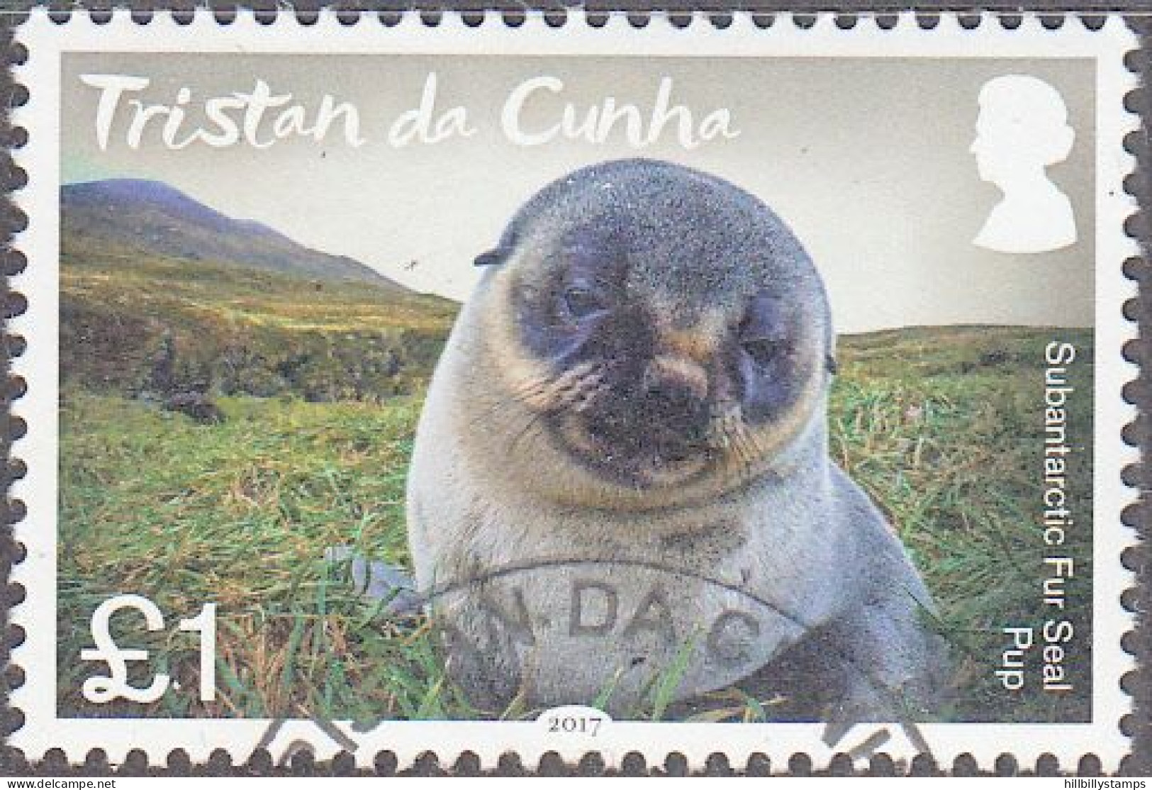 TRISTAN DA CUNHA  SCOTT NO 1109  USED  YEAR 2017 - Tristan Da Cunha