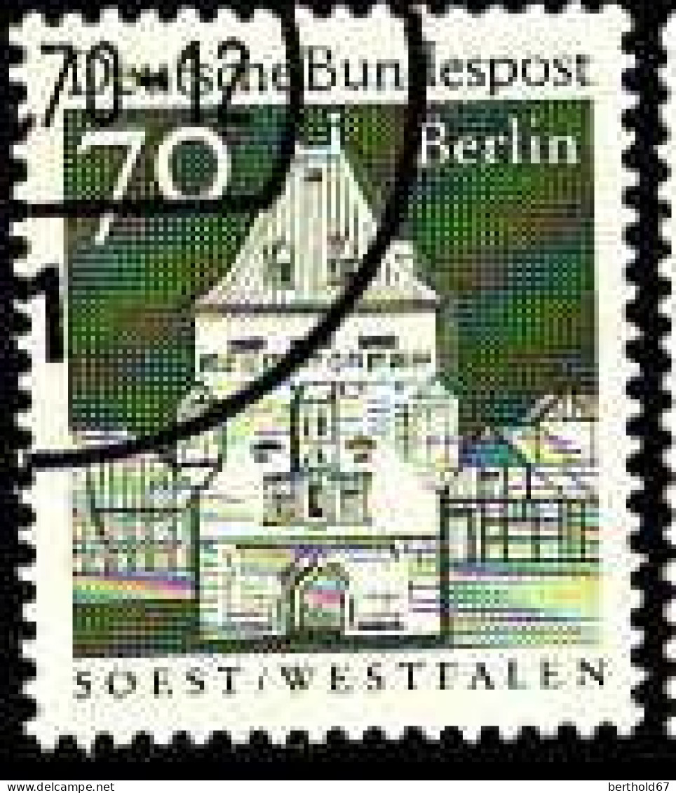Berlin Poste Obl Yv:276 Mi:279 Osthofen Tor Soest Westfalen (Beau Cachet Rond) (Thème) - Castillos