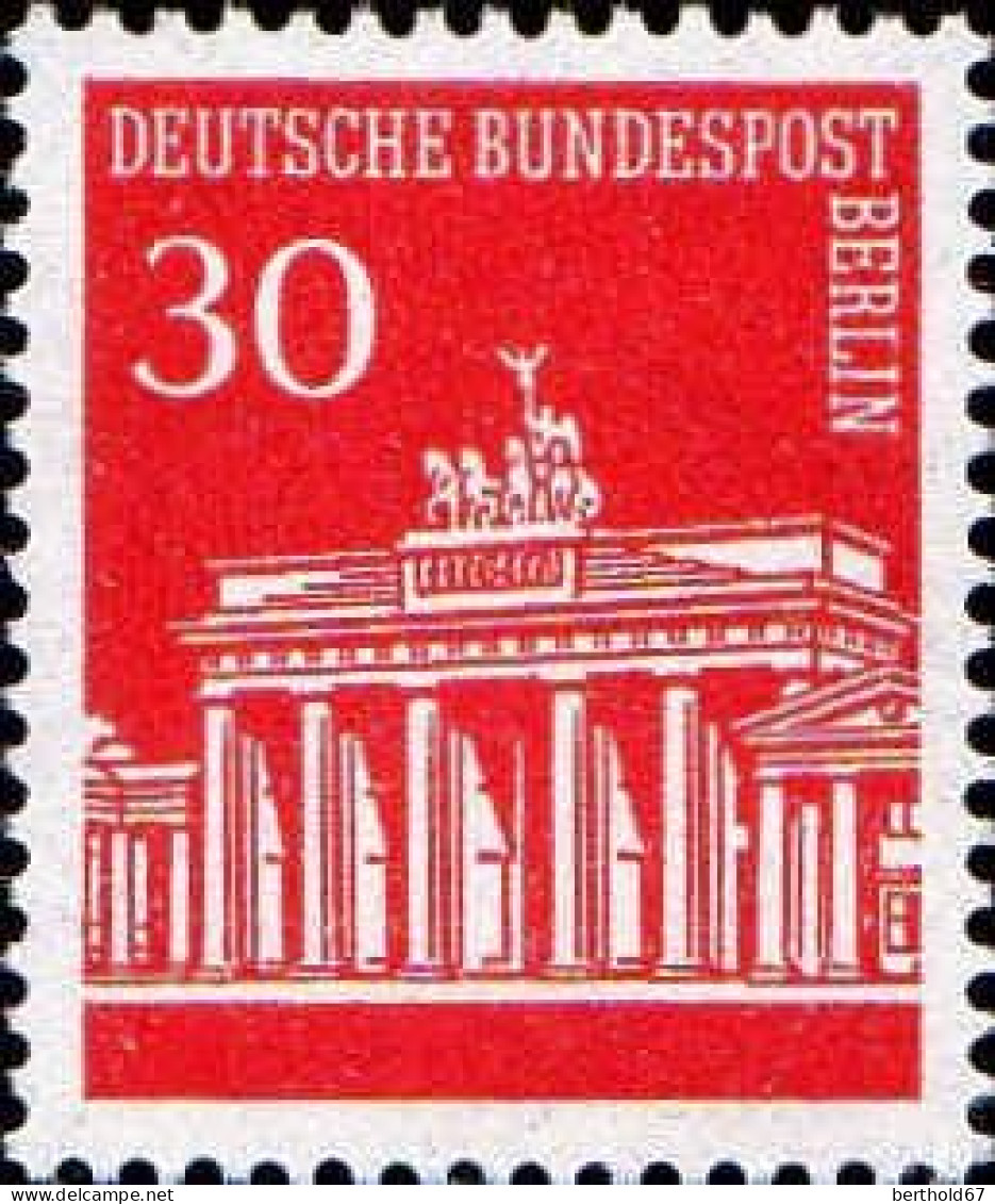 Berlin Poste N** Yv:259 Mi:288 Brandenburgertor Berlin (Thème) - Monumentos