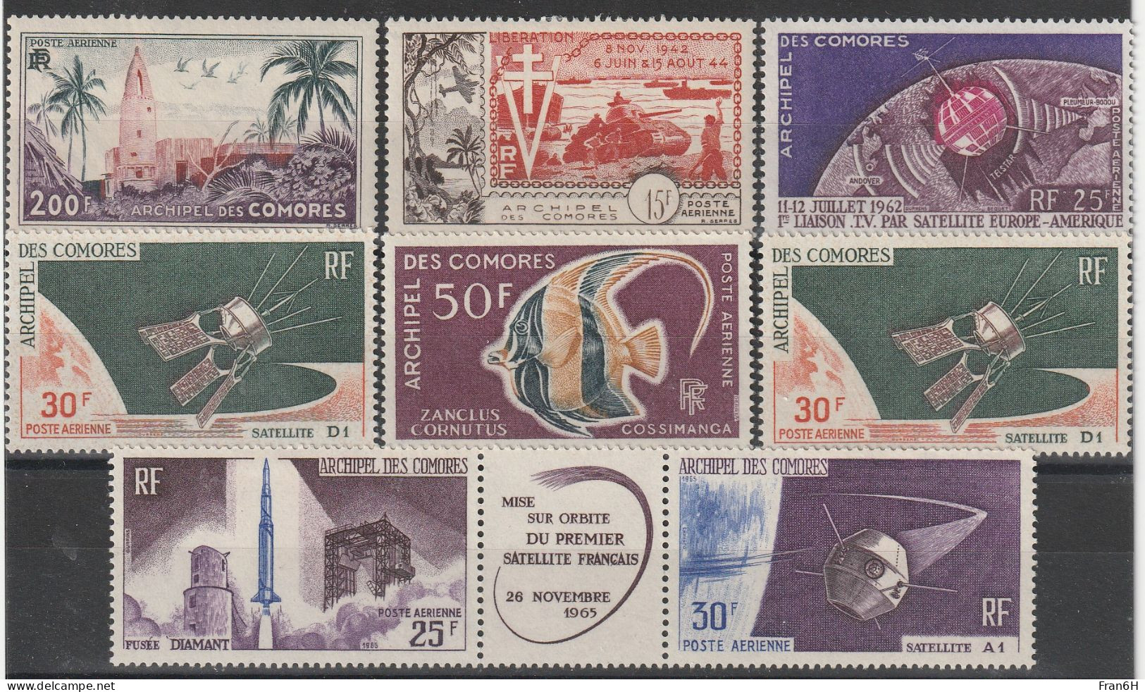 COMORES - Lot PA - Neufs * - MH - Cote 115,00 € - Airmail