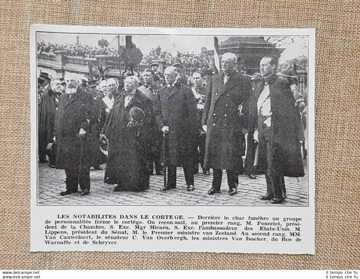 Anversa Rientro Patria Padre Damiano Veuster 1936 Omaggio Delle Autorità Belgio - Altri & Non Classificati