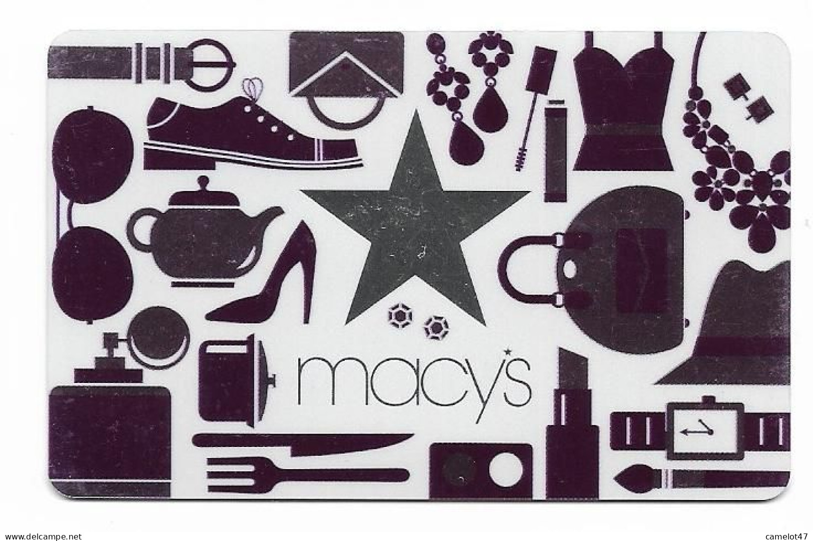 Macy's, U.S.A., Carte Cadeau Pour Collection, Sans Valeur # Macys-180 - Cadeaubonnen En Spaarkaarten