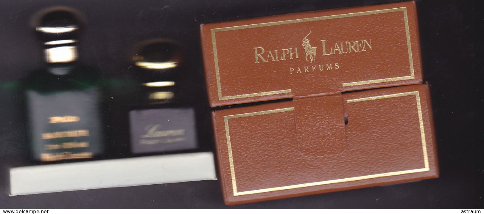 Coffret 2 Miniature Vintage Parfum - Ralph Lauren  - EDT - Polo - Pleine Avec Boite 7ml & 3,5ml - Miniatures Femmes (avec Boite)