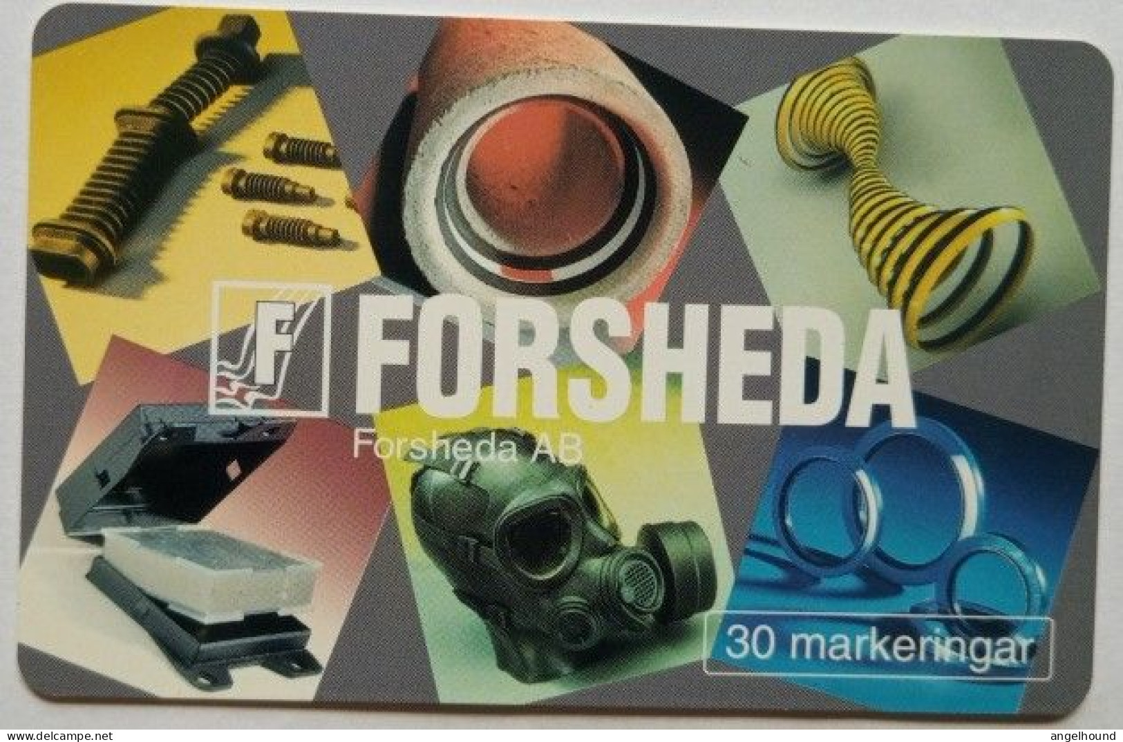 Sweden Mk 30 Chip Card - Forsheda  ( 1000 Mintage ) - Svezia