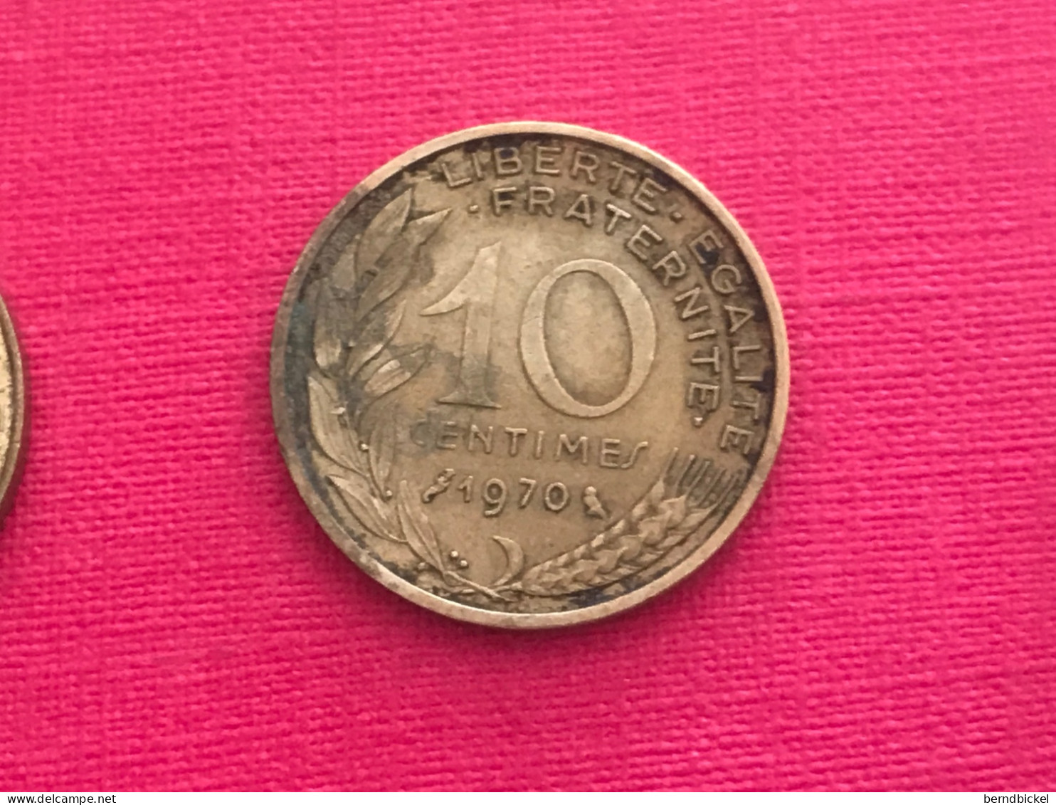 Münze Münzen Umlaufmünze Frankreich 10 Centimes 1970 - 10 Centimes