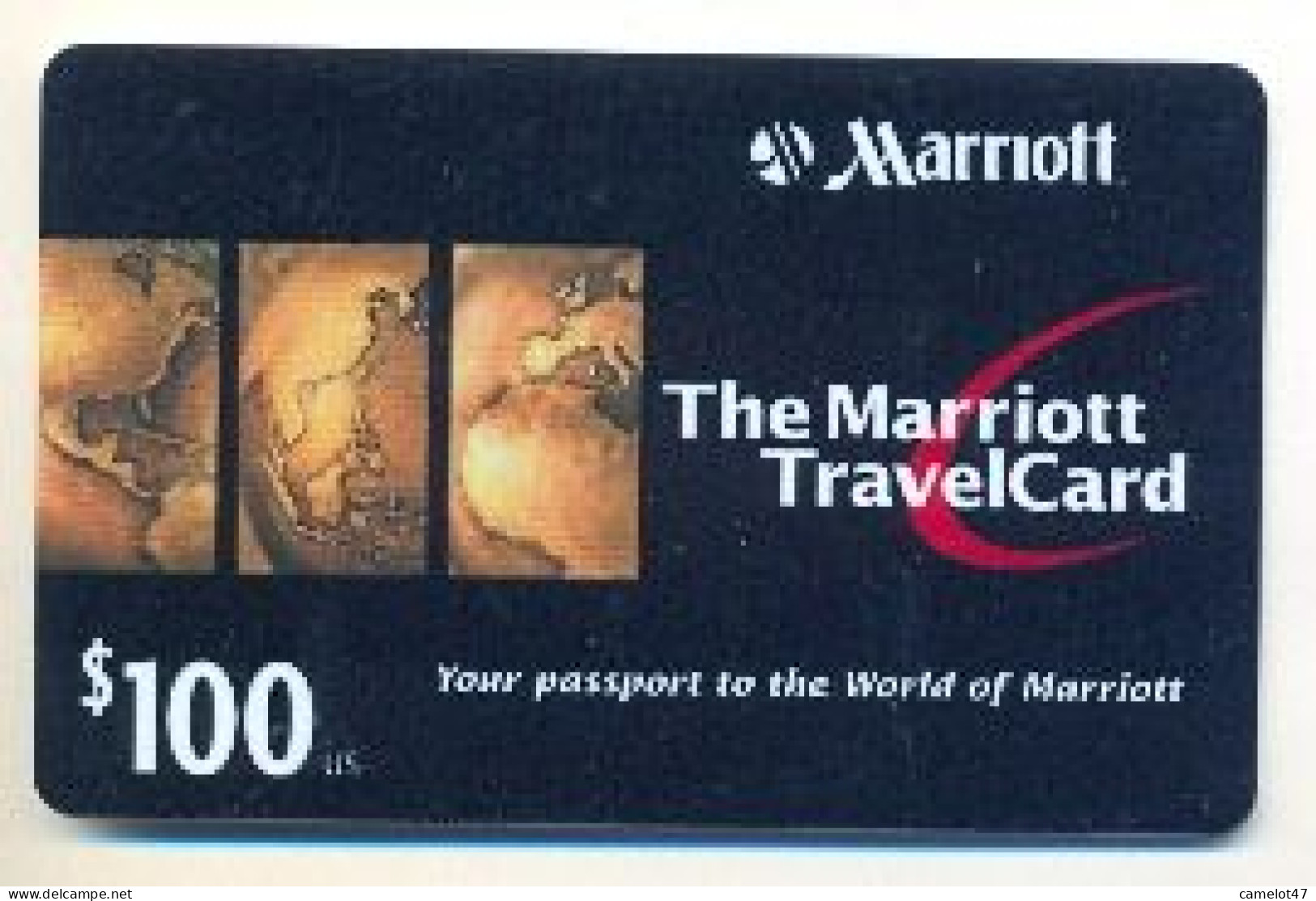 Marriot, U.S.A., Carte Cadeau Pour Collection, Sans Valeur # Marriot-3 - Cadeaubonnen En Spaarkaarten