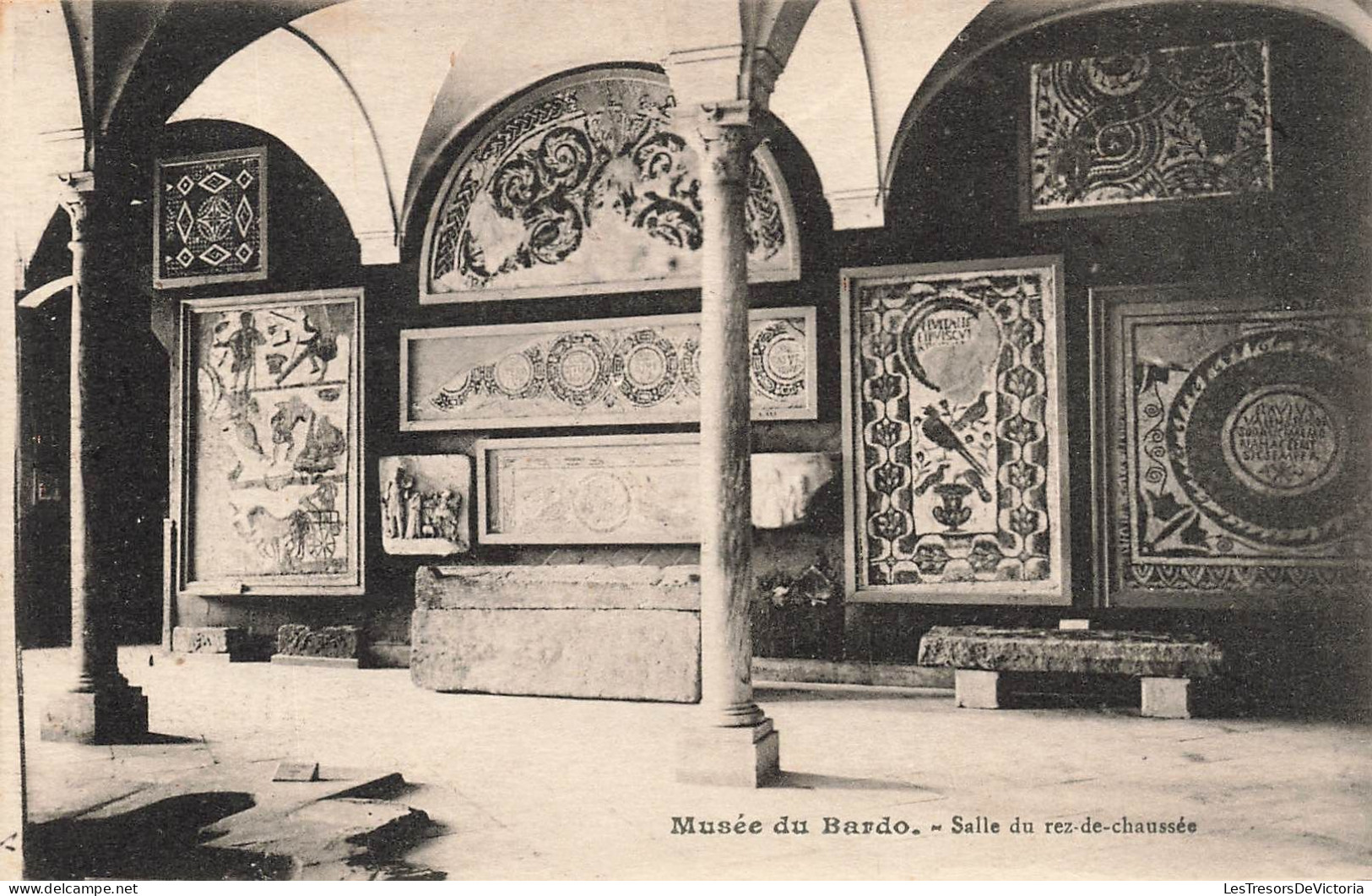 MUSÉES - Musée Du Bardo - Salle Du Rez-de-chaussée - Carte Postale Ancienne - Museen