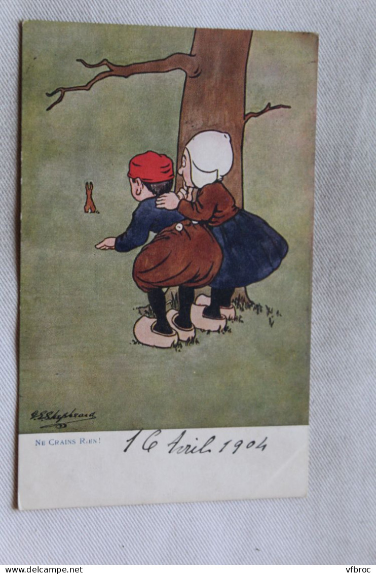 Cpa 1904, Illustrateur Shepheard, Ne Crains Rien, Humour - Shepheard