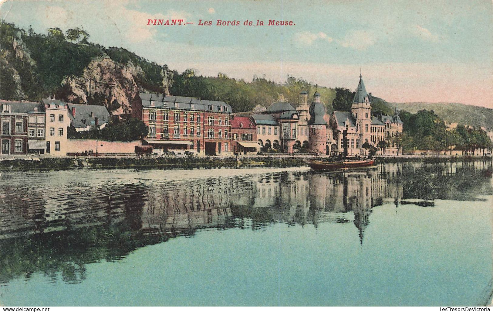 BELGIQUE - Dinant - Vue Générale - Les Bords De La Meuse - Vue Sur La Rive - Carte Postale Ancienne - Dinant