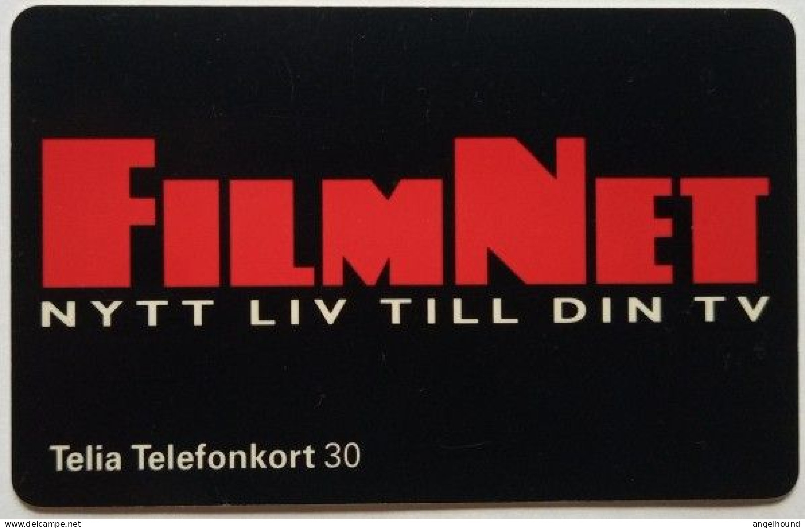 Sweden Mk 30 Chip Card - FilmNet - Sweden