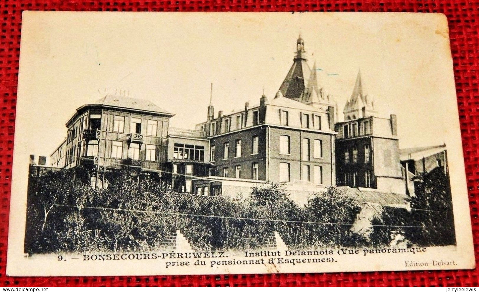 BONSECOURS - PERUWELZ  -  Institut Delannois  - Vue Panoramique  Prise Du Pensionnat D'Esquermes - Péruwelz