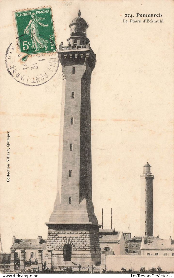 FRANCE - Penmarc'h - Le Phare D'Eckmuhl - Carte Postale Ancienne - Penmarch