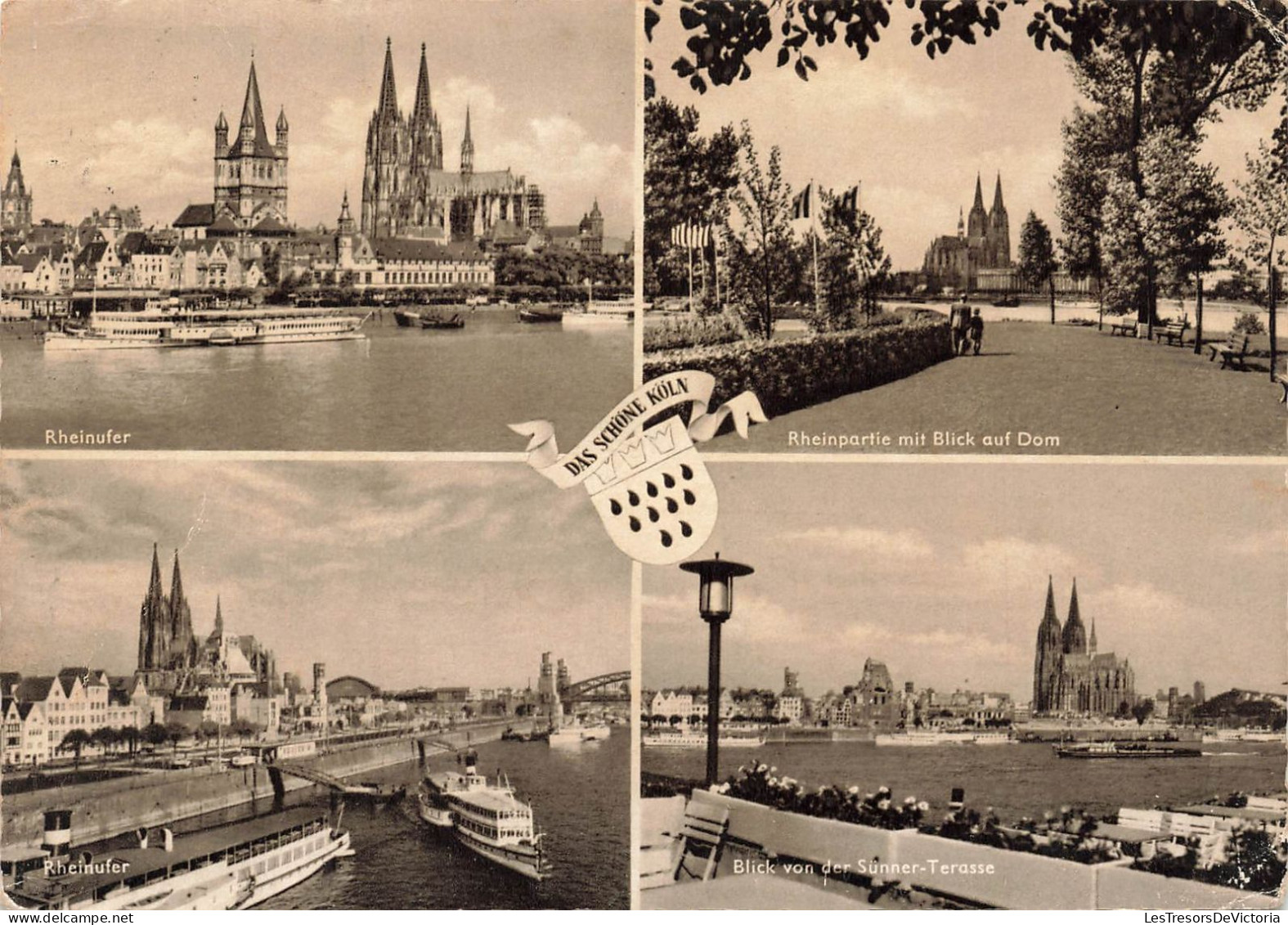 ALLEMAGNE - Das Schöne Köln - Multives - Cathédrales - Carte Postale Ancienne - Köln