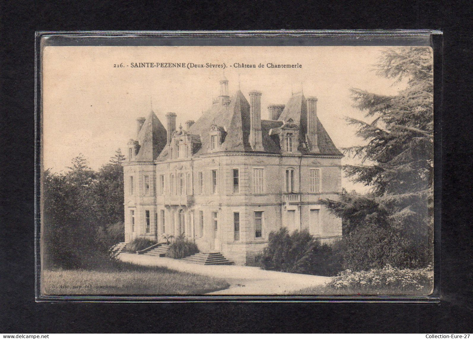 (19/02/24) 79-CPA SAINTE PEZENNE - CHATEAU DU CHANTEMERLE - Autres & Non Classés