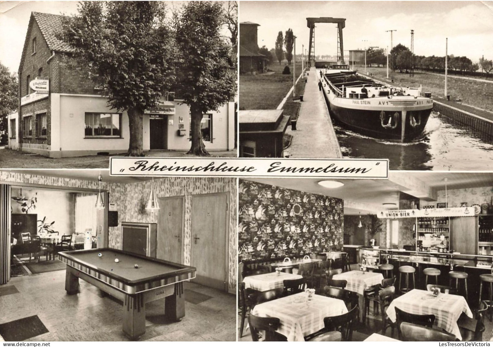 ALLEMAGNE - Heinschleuse Emmelsum - Restaurant - Multives - Carte Postale - Voerde