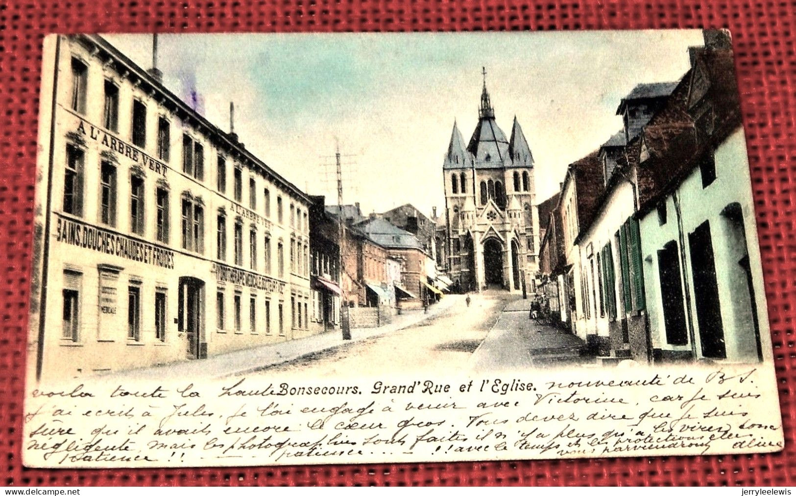 BONSECOURS  - Grand' Rue Et L'Eglise - Péruwelz