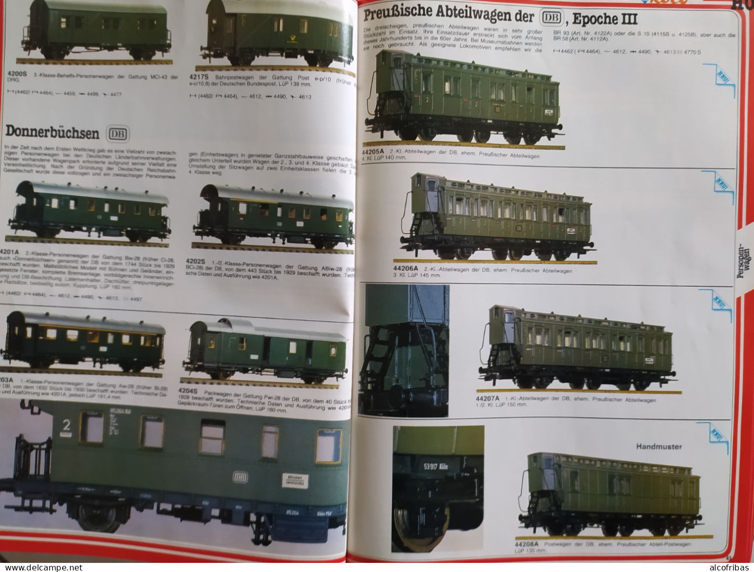 Train Chemin Fer Rail Locomotive Wagon Bahnspass Zug Gleise Catalogue Katalog Roco1982 - 1983 - Duitsland