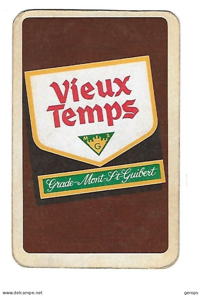 3a 1 Losse Speelkaart Brij. Grade Vieux-Temps Mont St Guibert - Sonstige & Ohne Zuordnung