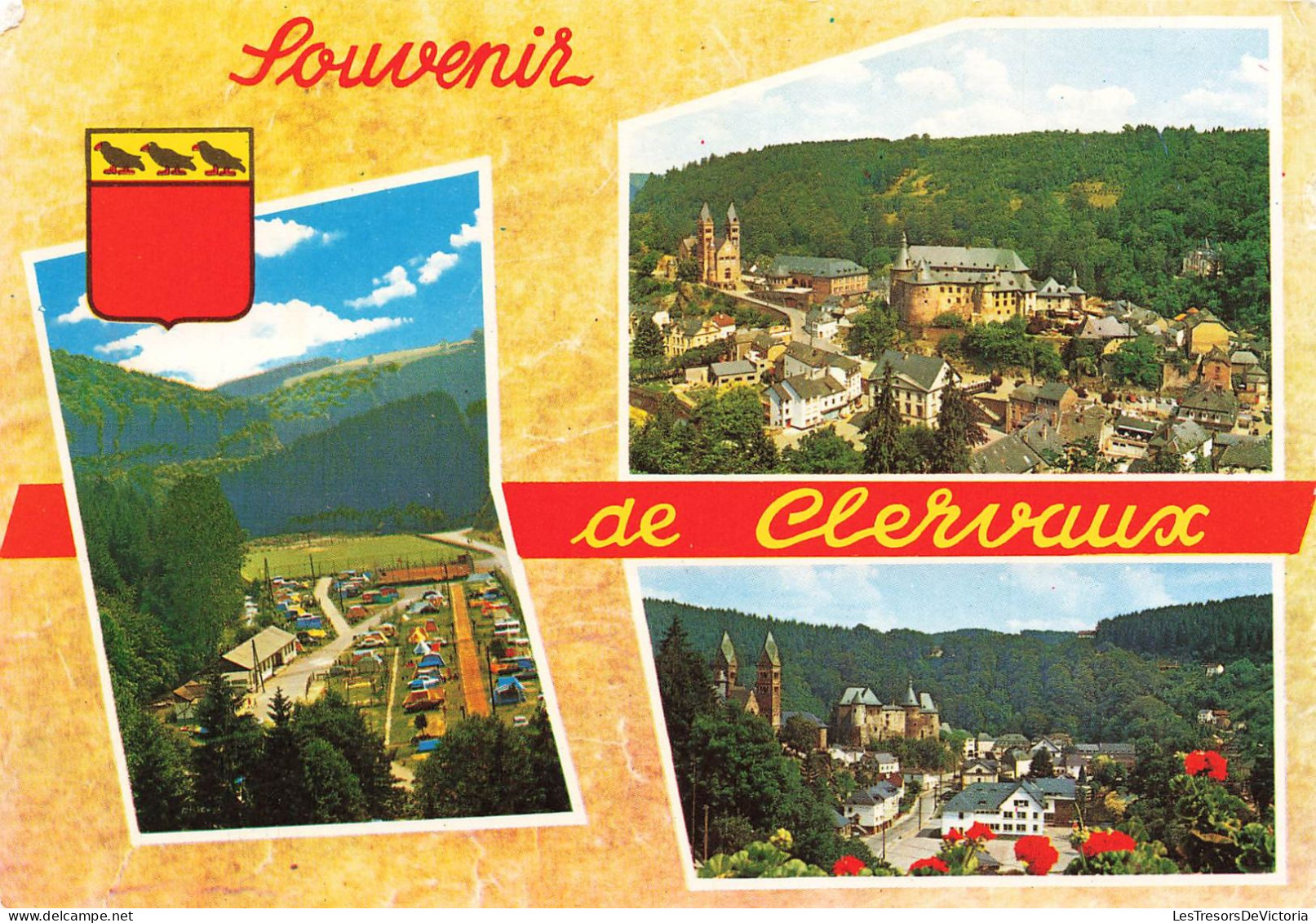 LUXEMBOURG - Souvenir De Clervaux - Multivues - Pont - Village - Carte Postale - Clervaux