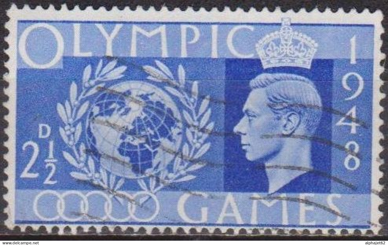 Jeux Olympiques De Londres - GRANDE BRETAGNE - Globe Et Lauriers - N° 241 - 1948 - Used Stamps