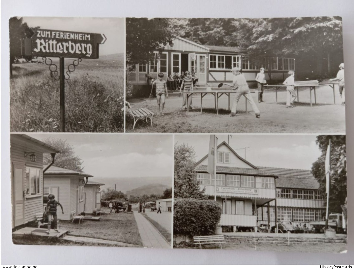 Rottleberode, Kr. Sangerhausen, Ferienheim Ritterberg D. VEB Gärungschemie Dessau, 1980 - Sangerhausen