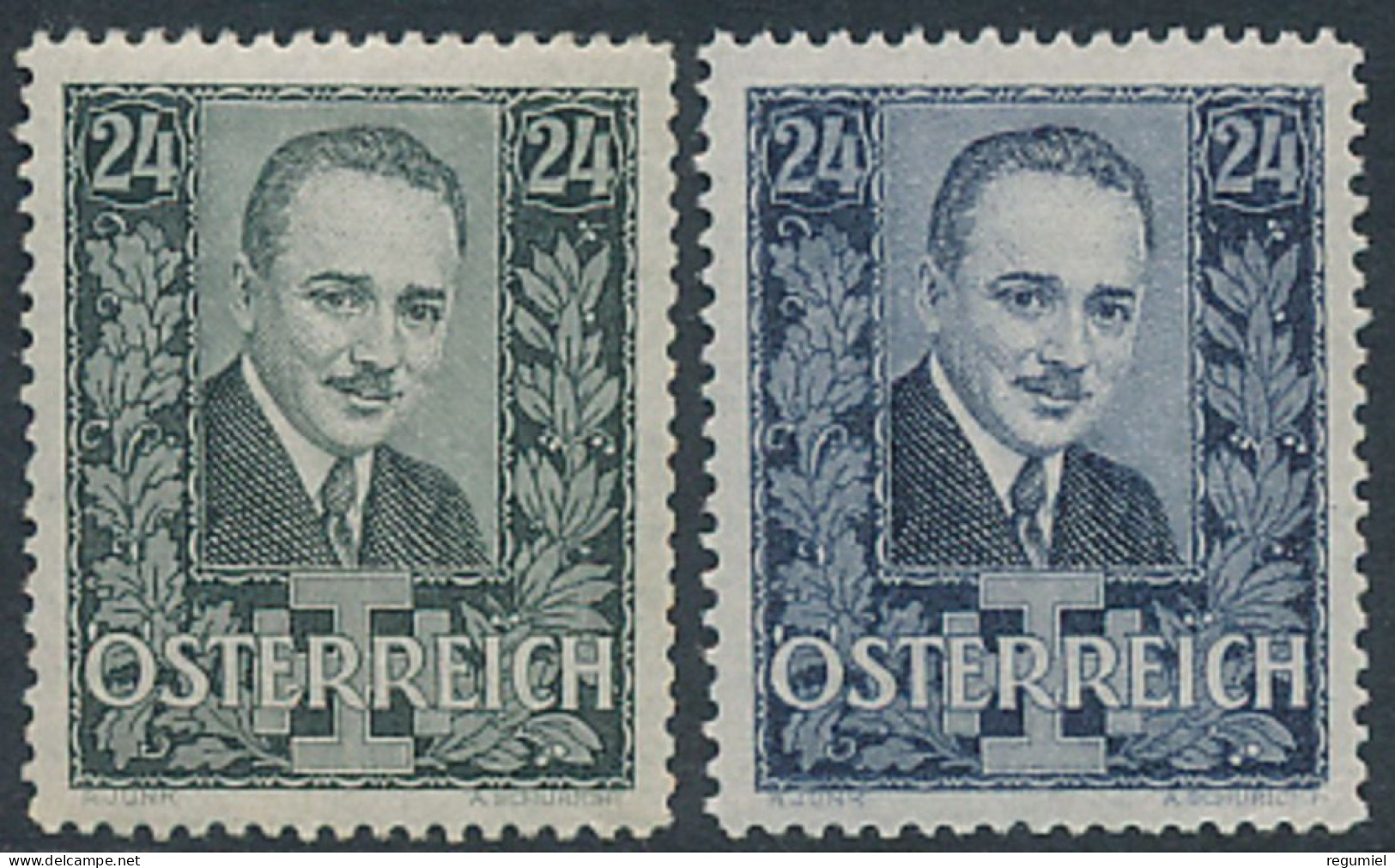 Austria  459/460 * Charnela. 1934 - Ungebraucht