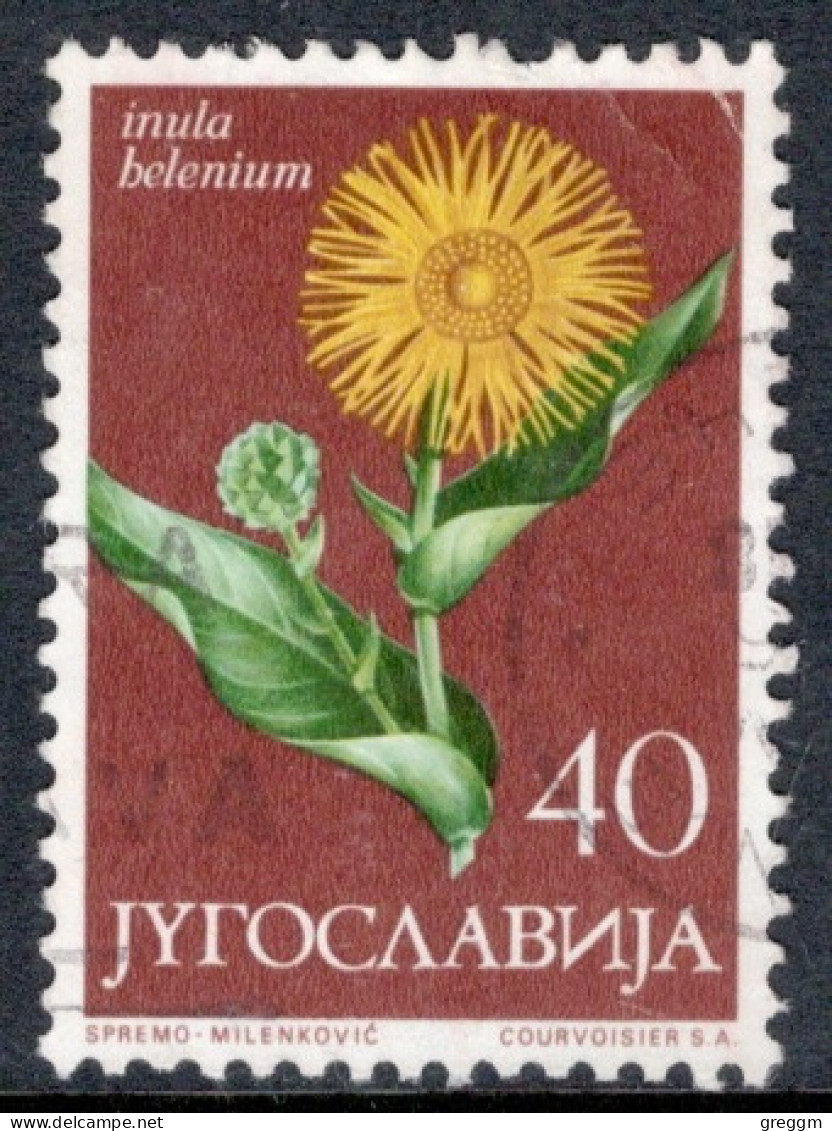 Yugoslavia 1965 Single Local Flora In Fine Used. - Gebraucht