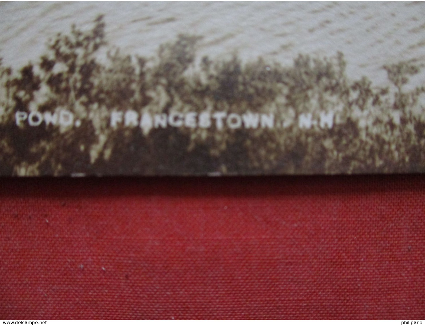 RPPC. Franceston  New Hampshire       Ref 6331 - Autres & Non Classés