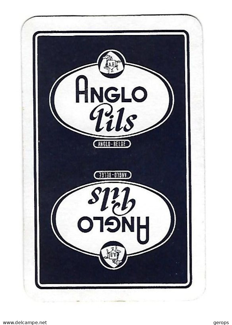 41a 1 Losse Speelkaart Brij. Anglo Belge Zulte - Autres & Non Classés