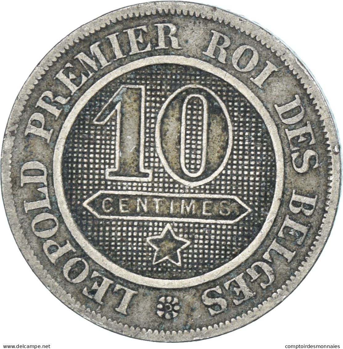 Monnaie, Belgique, 10 Centimes, 1864 - 10 Centimes