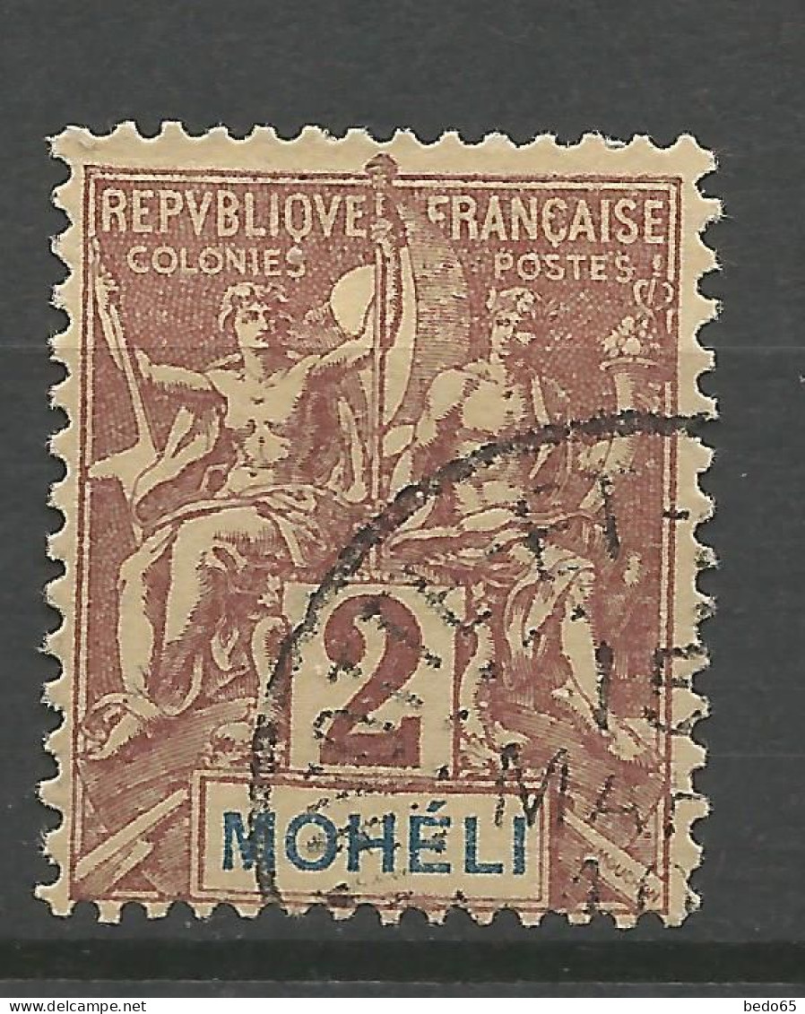MOHELI N° 2  OBL / Used - Used Stamps