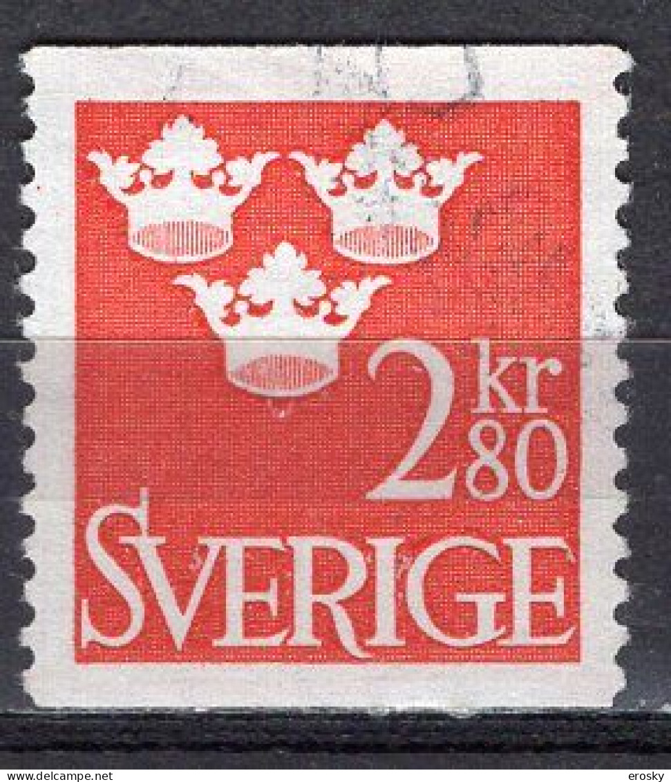 T0834 - SUEDE SWEDEN Yv N°479A - Used Stamps