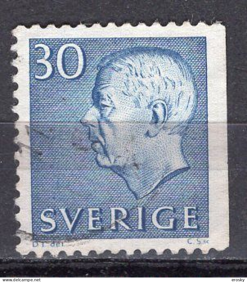 T0835 - SUEDE SWEDEN Yv N°464a - Used Stamps