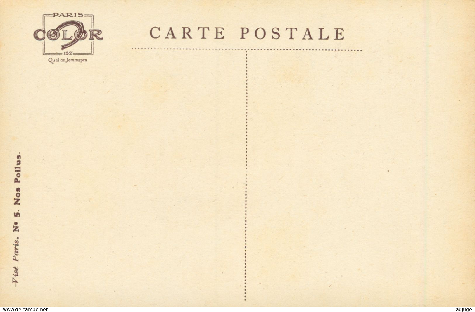 CPA- Illustrateur Émile DUPUIS - Dans Les Flandres - Nov.1914_ Série  "Nos Poilus"  N°5 **** 2 Scans - Dupuis, Emile