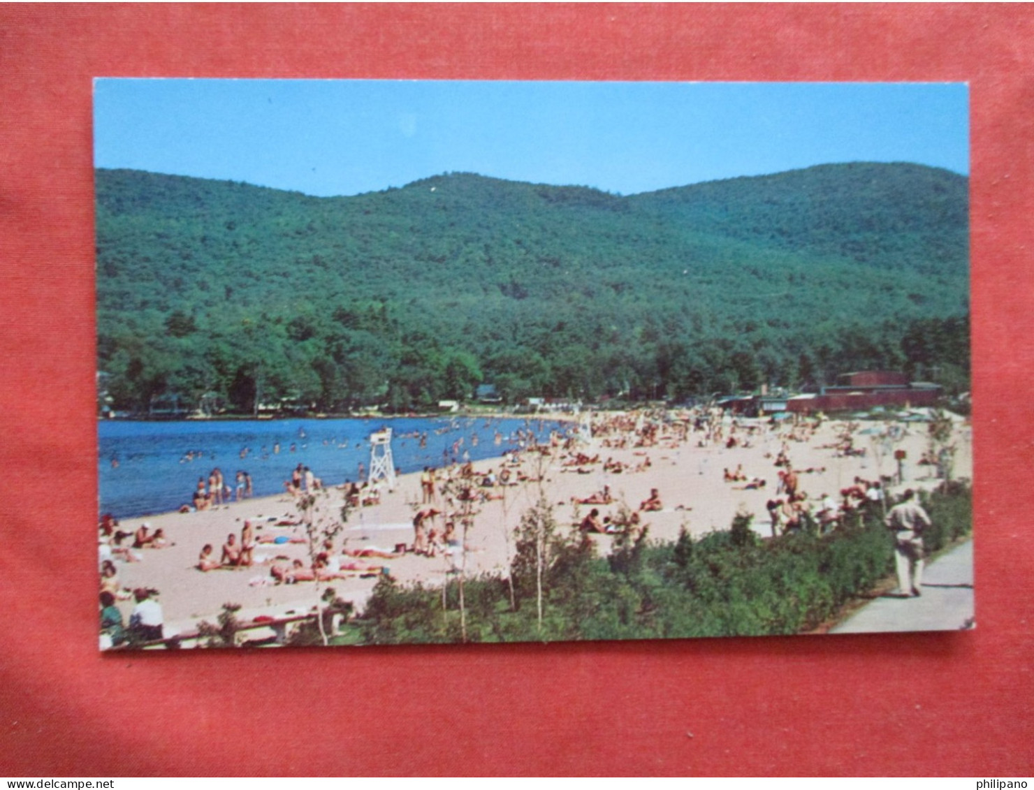 New Million Dollar Beach.   Lake George  Adirondack  New York >   Ref 6331 - Lake George