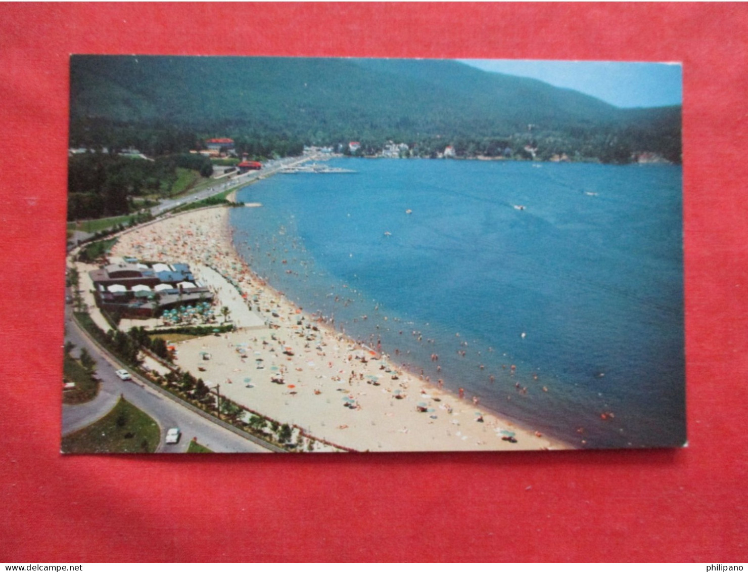 State Owned. New Million Dollar Beach.   Lake George  Adirondack  New York >   Ref 6331 - Lake George