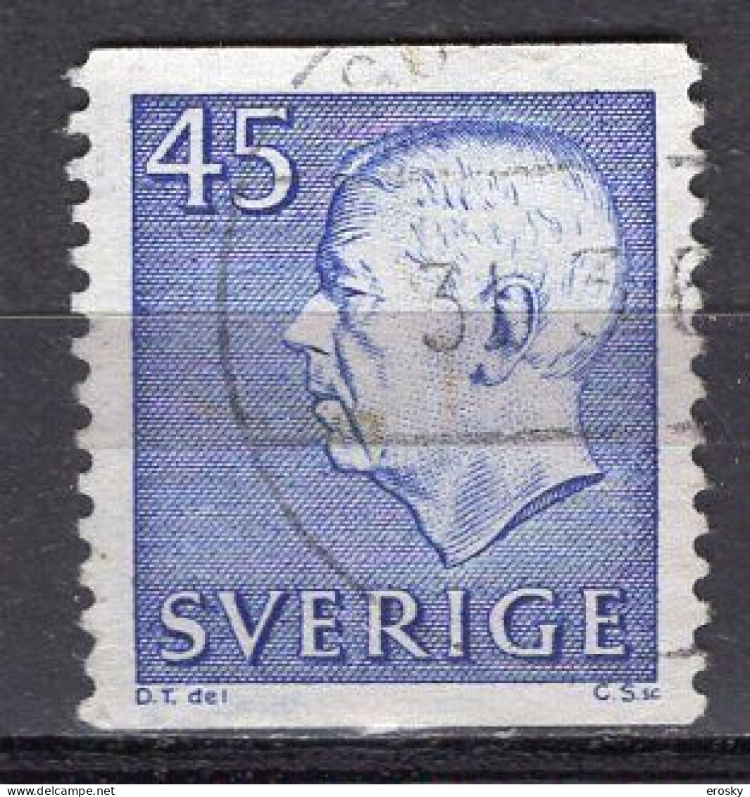 T0845 - SUEDE SWEDEN Yv N°567 - Used Stamps