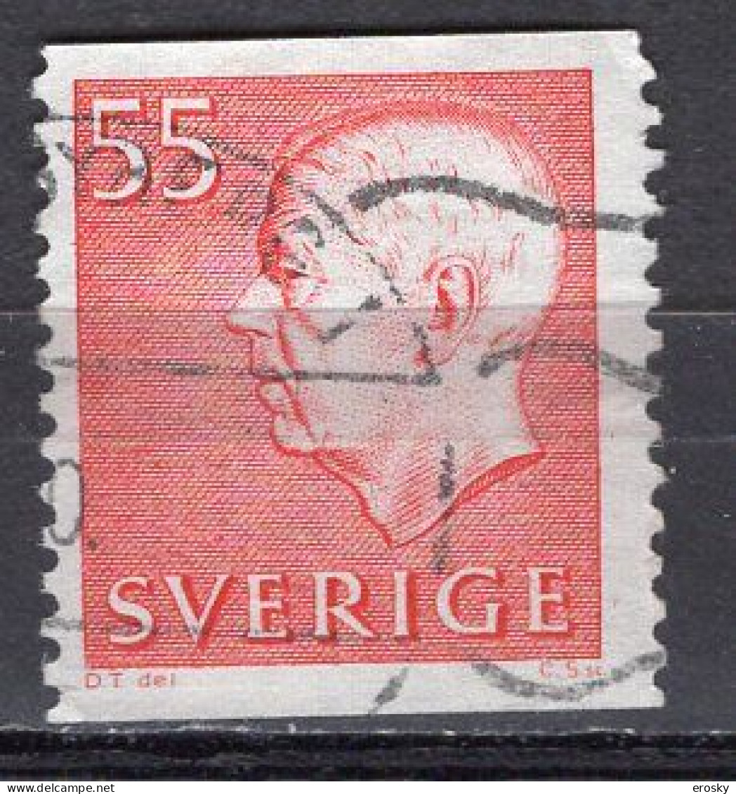 T0846 - SUEDE SWEDEN Yv N°568A - Used Stamps