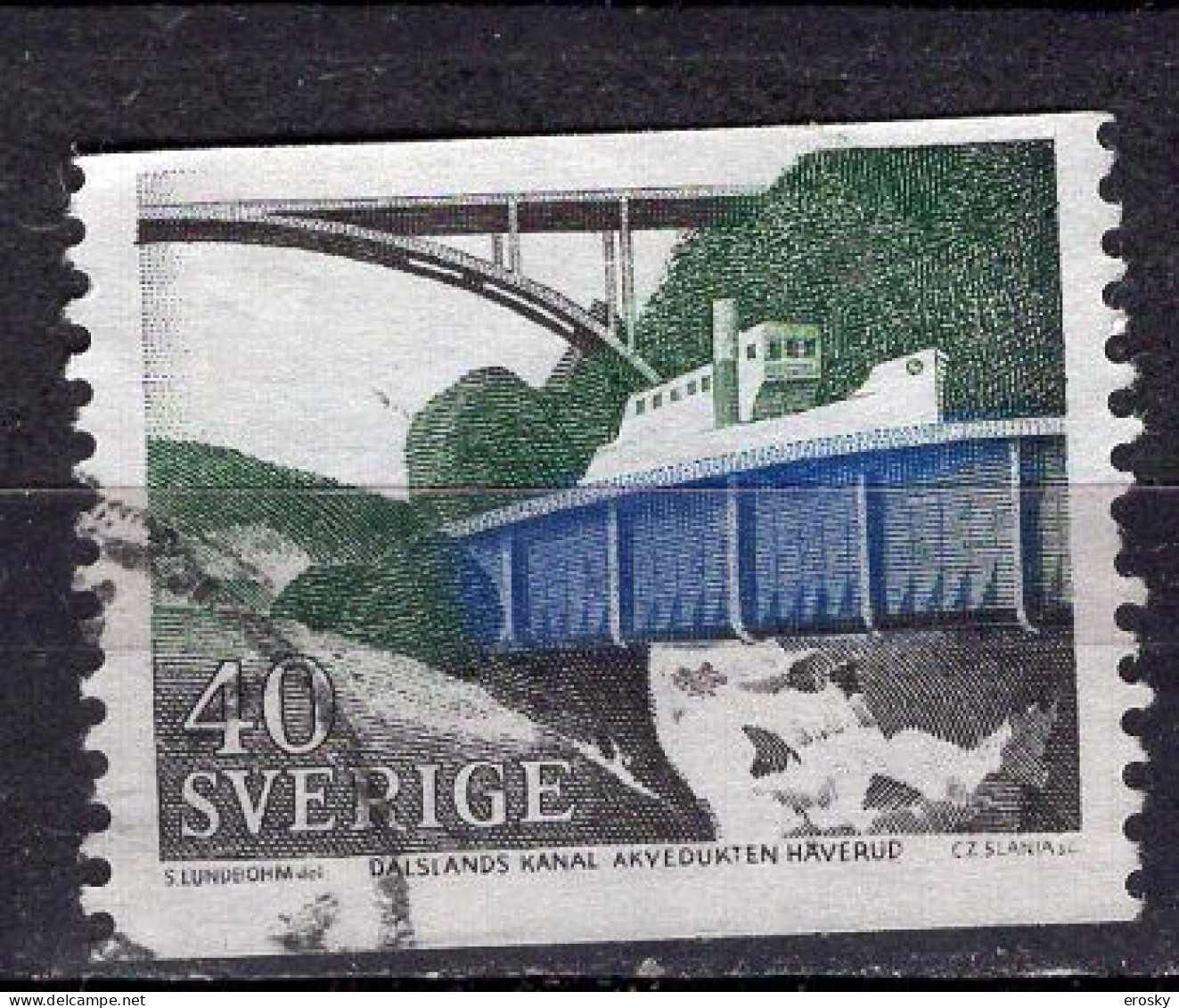T0852 - SUEDE SWEDEN Yv N°582 - Used Stamps