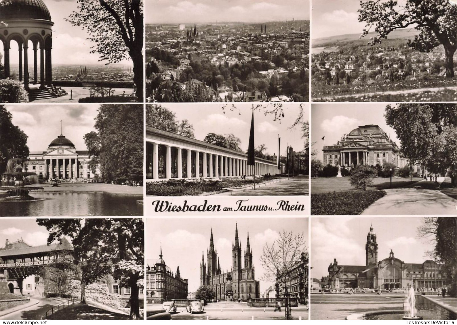 ALLEMAGNE - Wiesbaden Am Taunus U Rhein - Multivues - Carte Postale - Wiesbaden