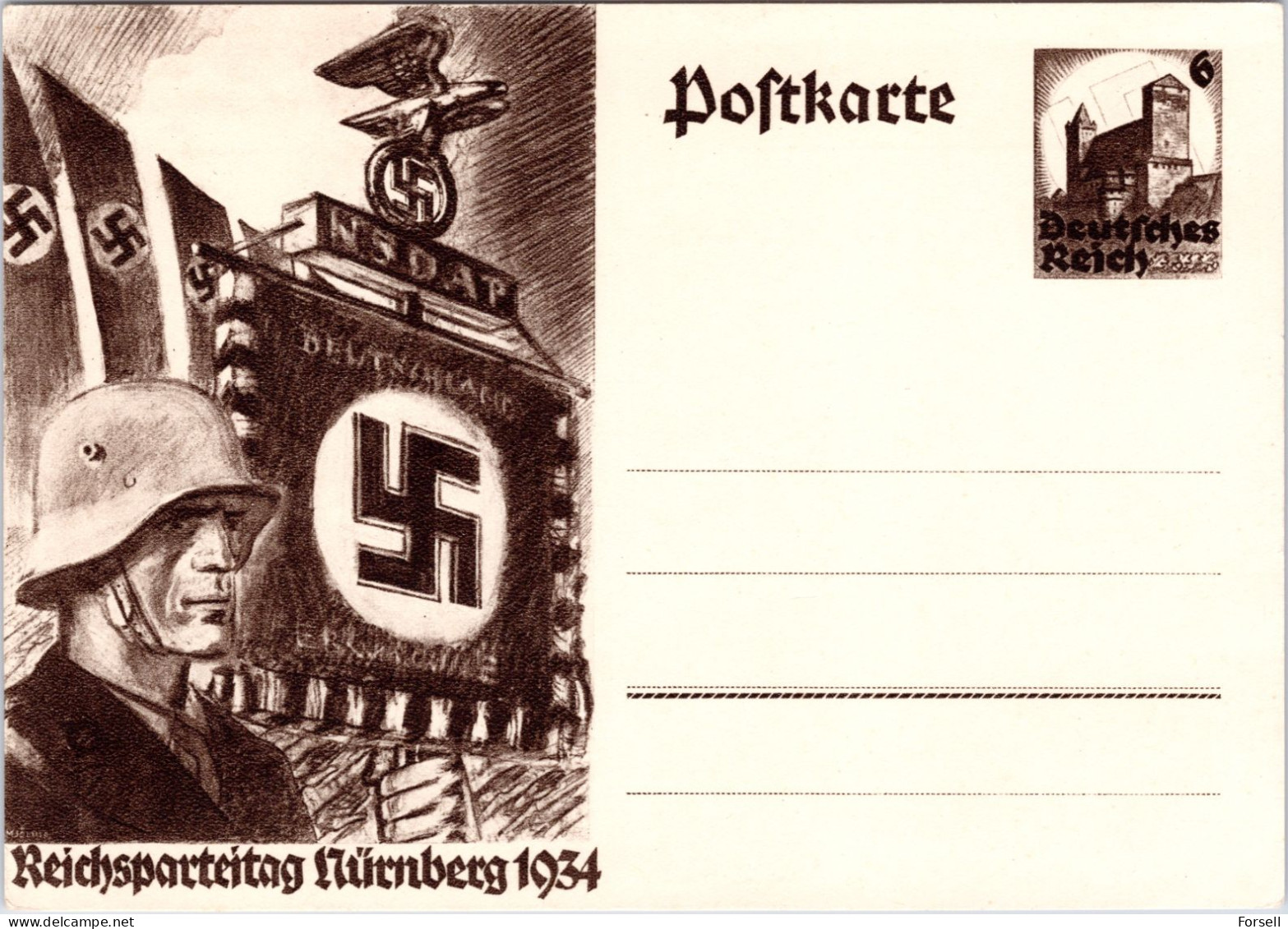Reichsparteitag Nürnberg 1934 (Ungebraucht) - Cartes Postales