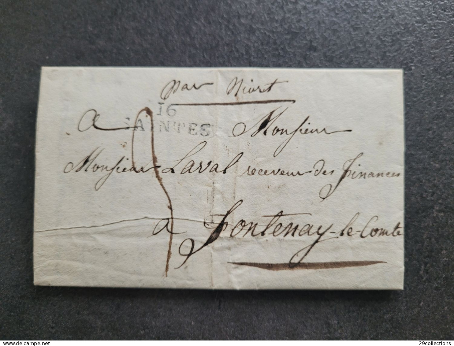 Lettre Autographe 1822 Général DEMONTS (1782-1846) Nombreuses Campagnes, Prisonnier En Russie, Plusieurs Fois Blessé - Politisch Und Militärisch