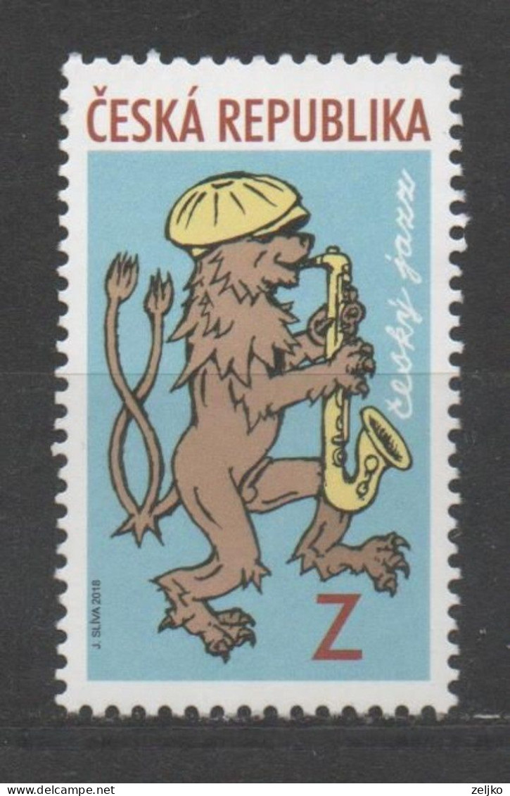 Czech, Used, 2018, Jazz, Music - Oblitérés