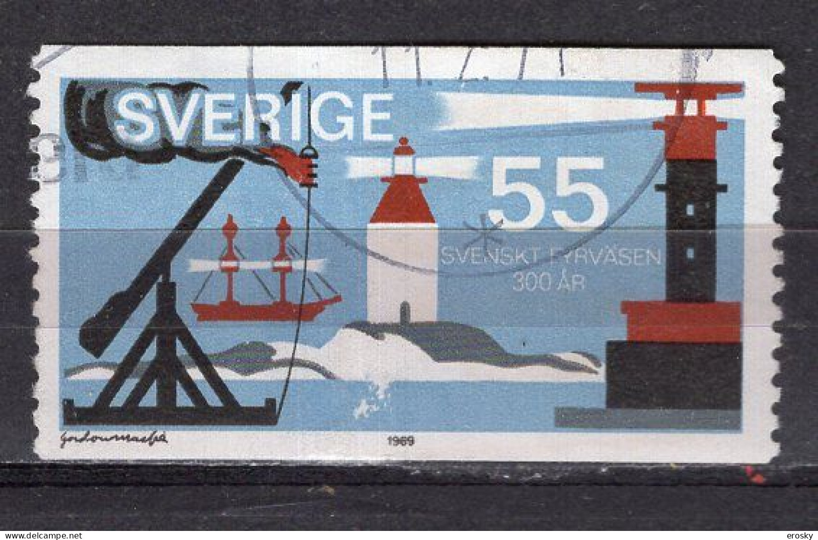 T0862 - SUEDE SWEDEN Yv N°642 - Used Stamps