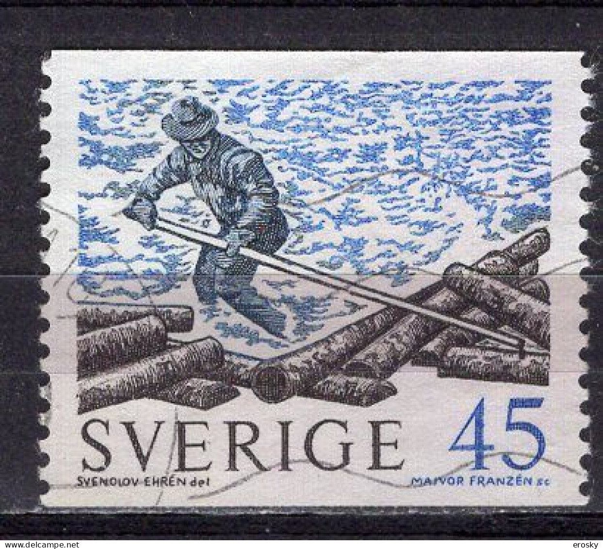 T0864 - SUEDE SWEDEN Yv N°651 - Used Stamps