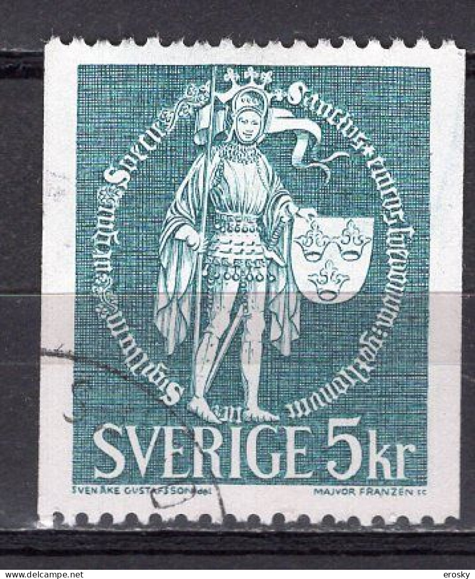 T0866 - SUEDE SWEDEN Yv N°654 - Gebraucht
