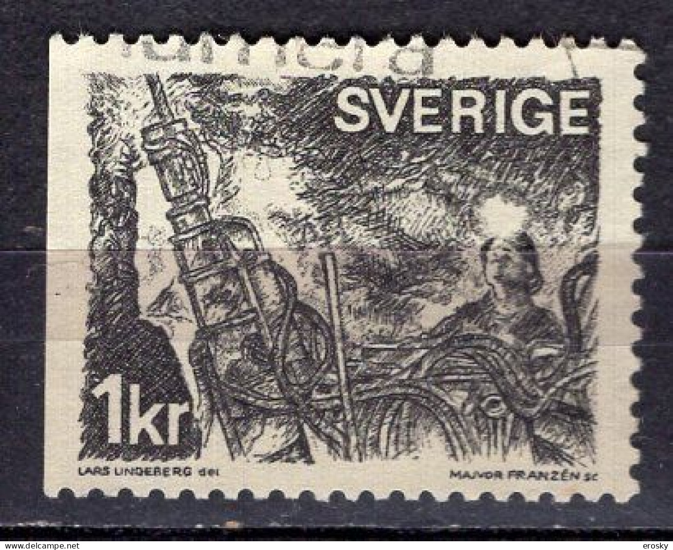 T0868 - SUEDE SWEDEN Yv N°664a - Used Stamps