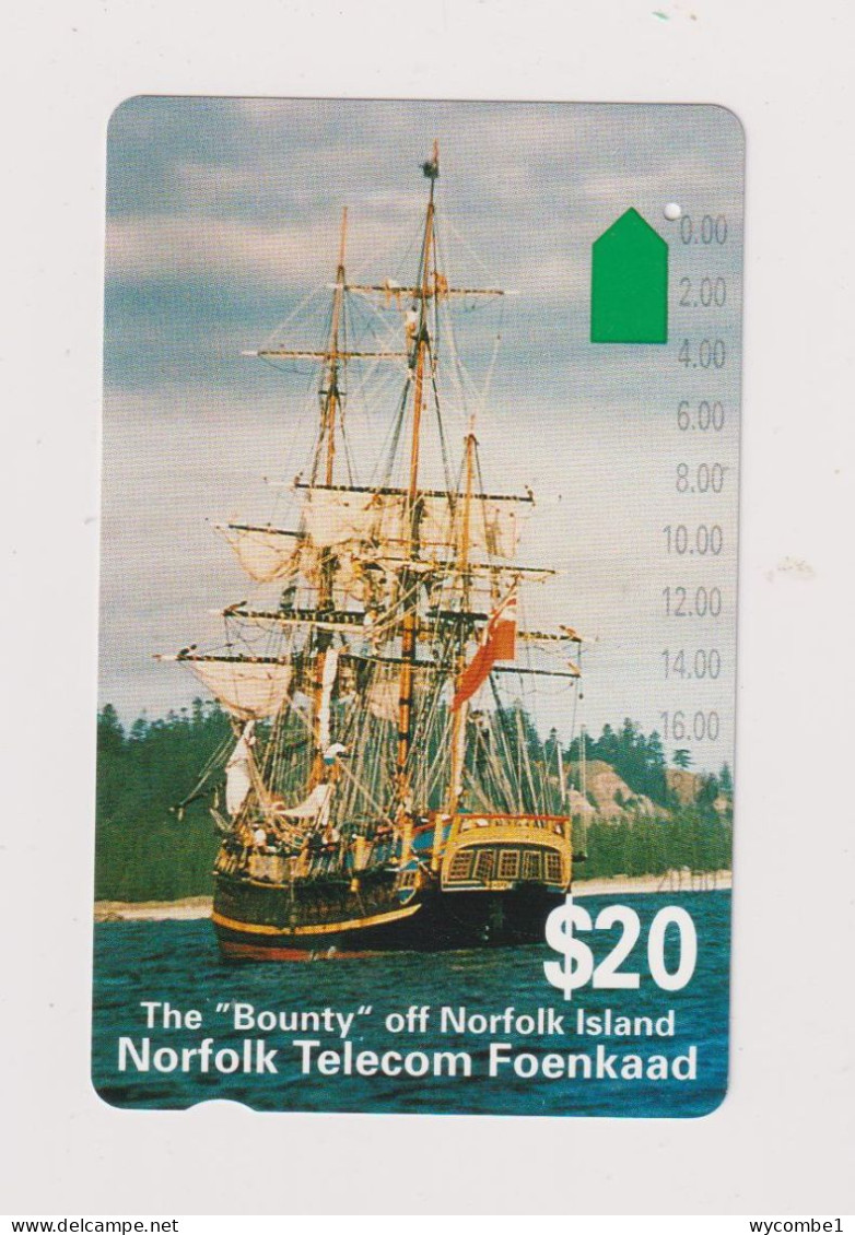 NORFOLK ISLAND - The Bounty Magnetic Phonecard - Isola Norfolk